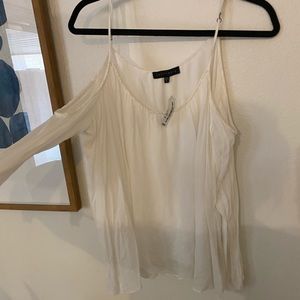 Sanctuary cold shoulder blouse